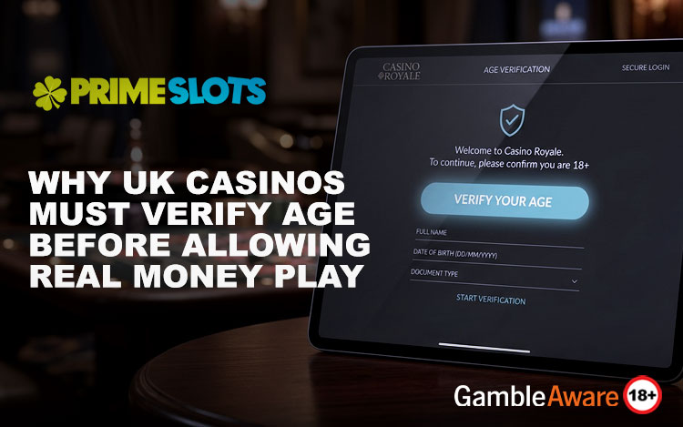 Why UK Casinos Verify Age Before Real Money Play