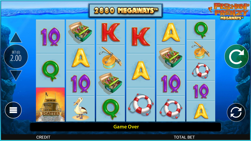 Fishin Frenzy Megaways Slot Gameplay