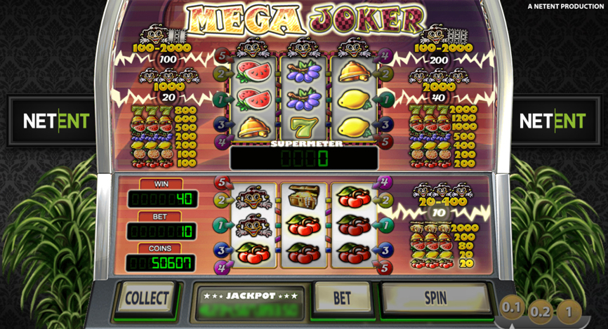 Mega Joker Slot Gameplay