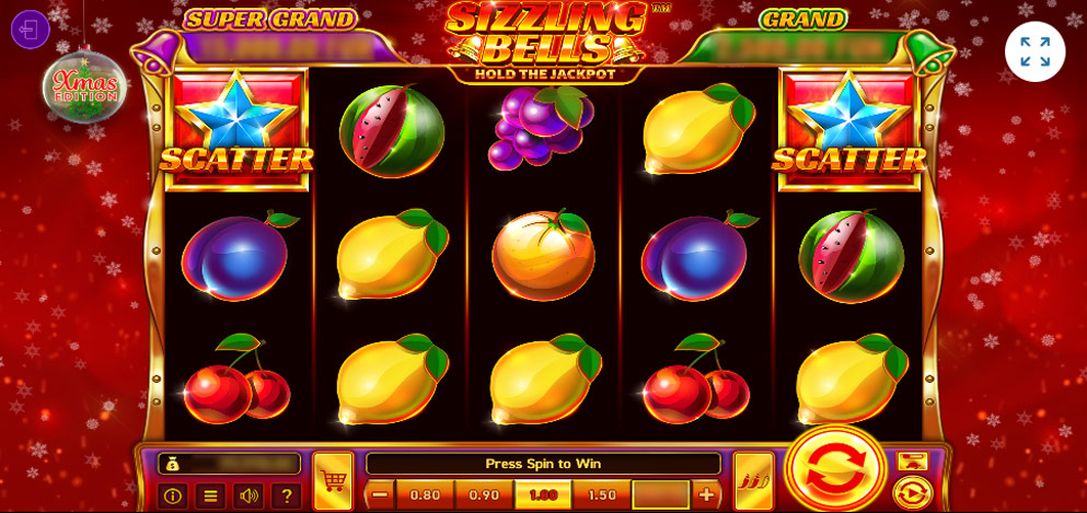 Sizzling Bells Xmas Edition Slot