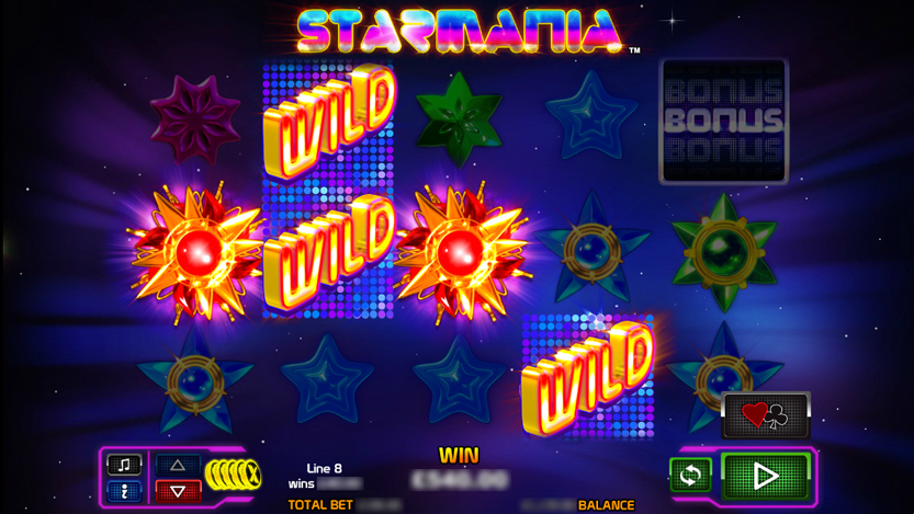 Starmania Slot Gameplay