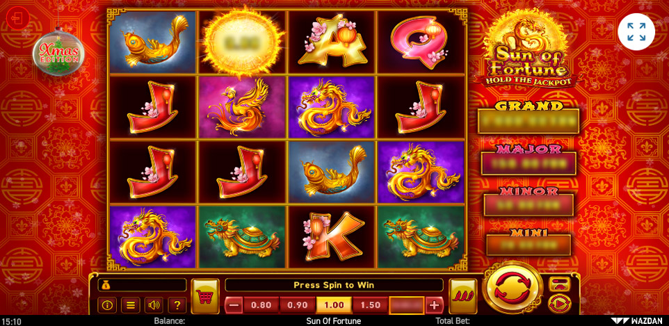 Sun of Fortune Xmas Edition Slot