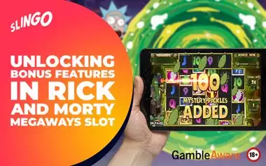 rick and morty megaways slot features
