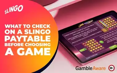 What to Check on a Slingo Paytable Before Choosing a Game