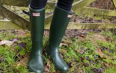 Hunter vs Barbour Wellies