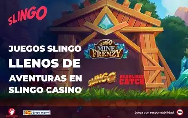 Juegos Slingo Llenos de Aventura en Slingo Casino