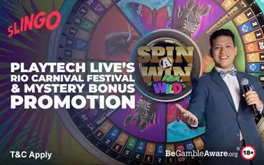 Playtech Live Rio Carnival and Mystery Bonus Promo