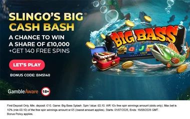 Slingo's Big Cash Bash