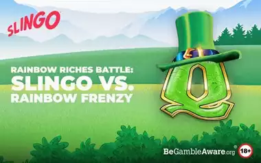 Slingo Rainbow Riches vs Rainbow Riches Rainbow Frenzy