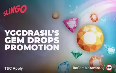 Yggdrasil's Gem Drops Promotion at Slingo