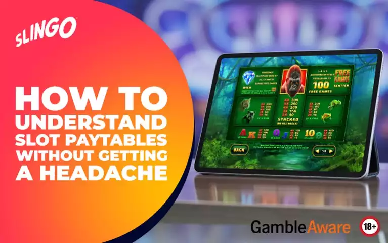 How to Understand Slot Paytables Without Getting a Headache