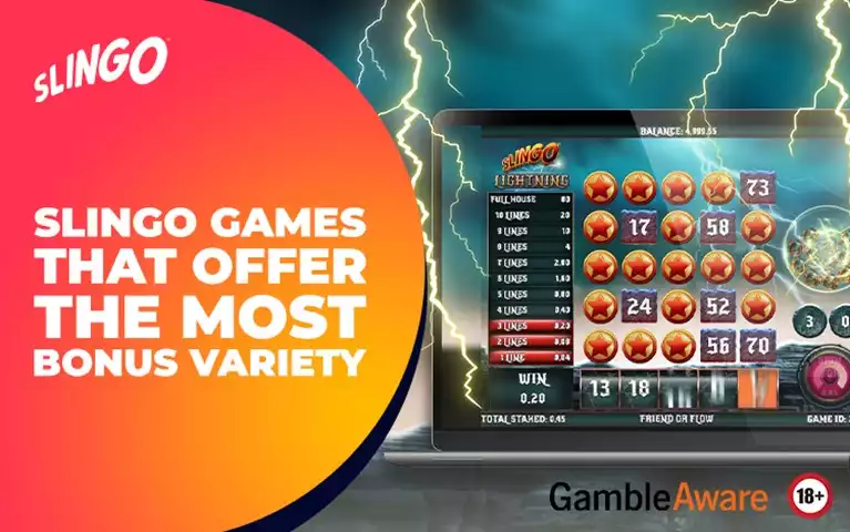 Slingo Games That Offer the Most Bonus Variety