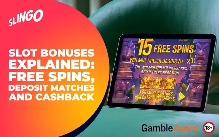 Slot Bonuses Explained: Free Spins, Deposit Matches and Cashback
