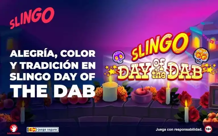 Alegría Color y Tradición en Slingo Day of the Dab