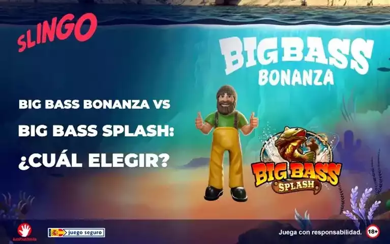 Big Bass Bonanza Vs Big Bass Splash Cual Elegir