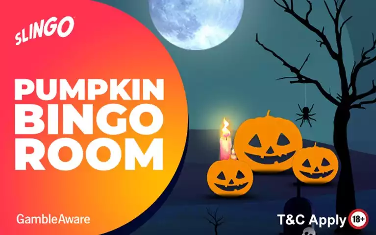 Pumpkin Bingo Room Promo