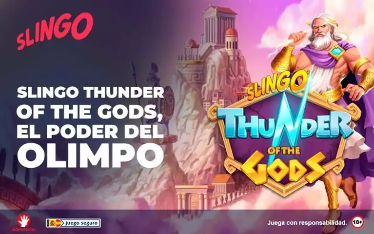 Slingo Thunder of the Gods El poder del olimpo