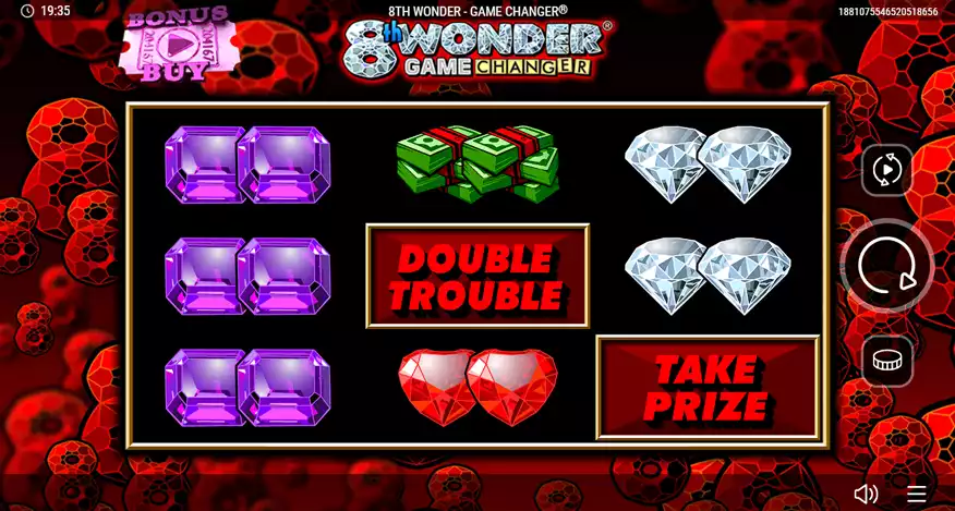 8th Wonder Game Changer slot gameplay screenshot