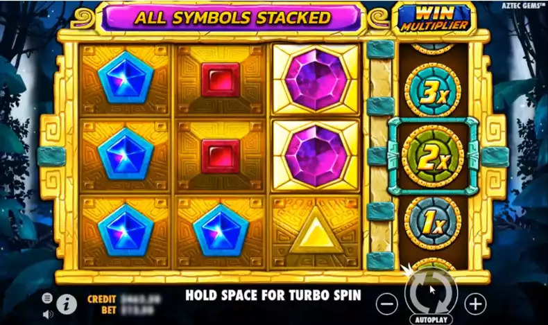 Aztec Gems gameplay