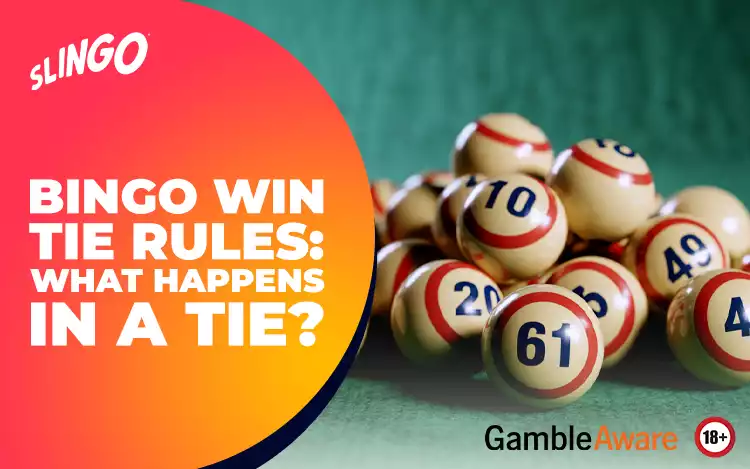 bingo win tie rules, what happens in a tie?