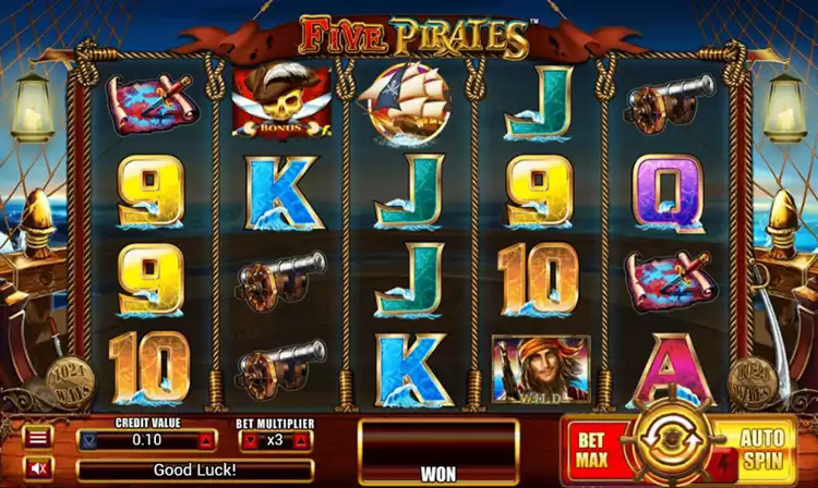 Five Pirates gameplay