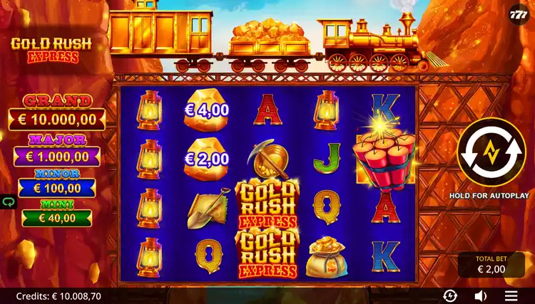 Gold Rush Express gameplay