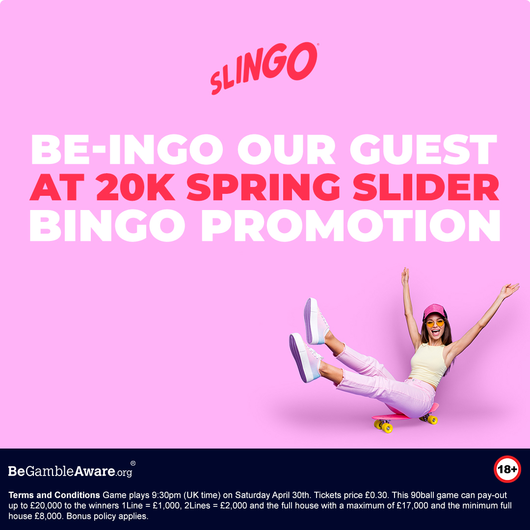 Bingo Promotion - 20K Spring Slider