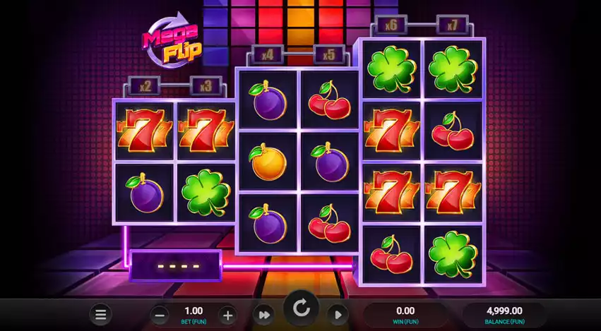 Mega Flip slot gameplay screenshot