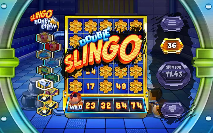 Slingo Honey Crew Gameplay