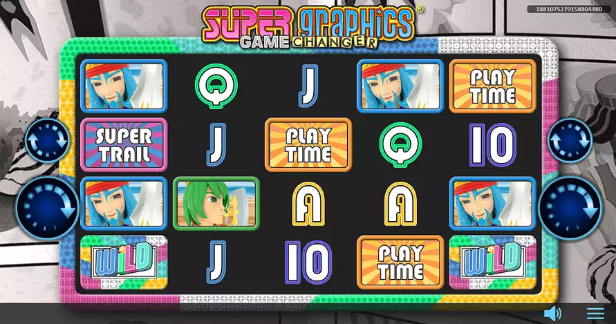 Super Graphics Game Changer slot gameplay screenshot