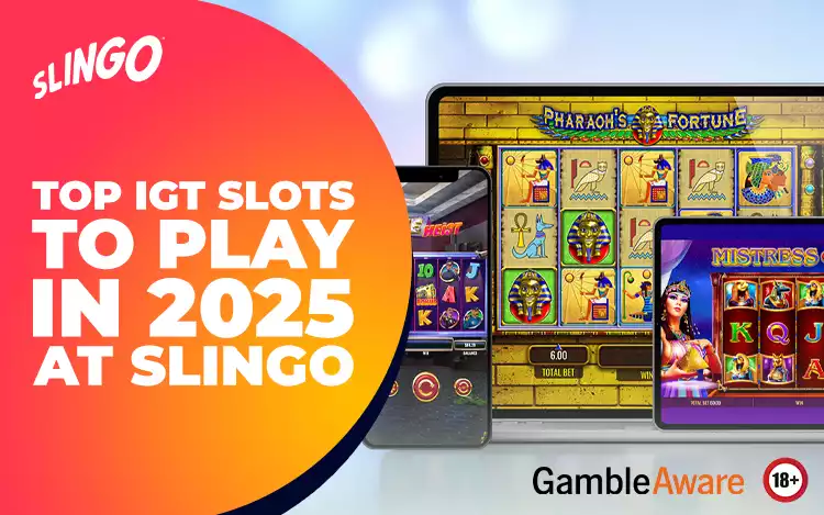 Top IGT Slots to Play in 2025 at Slingo