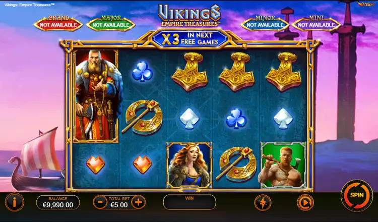 Vikings: Empire Treasures game play