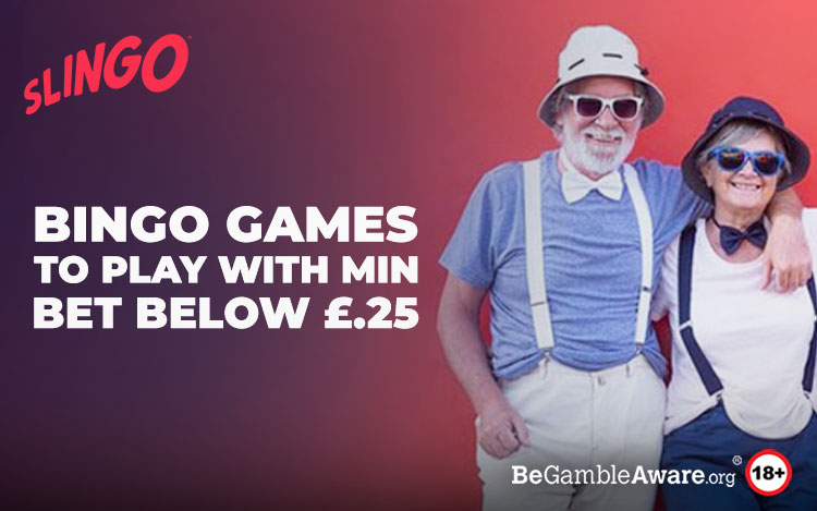 Bingo Games with  Minimum Bet  Less than £2.55