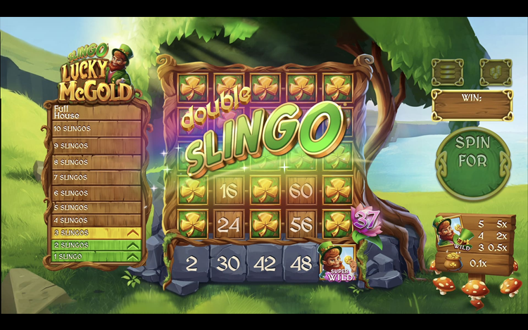 Double Slingo Lucky McGold