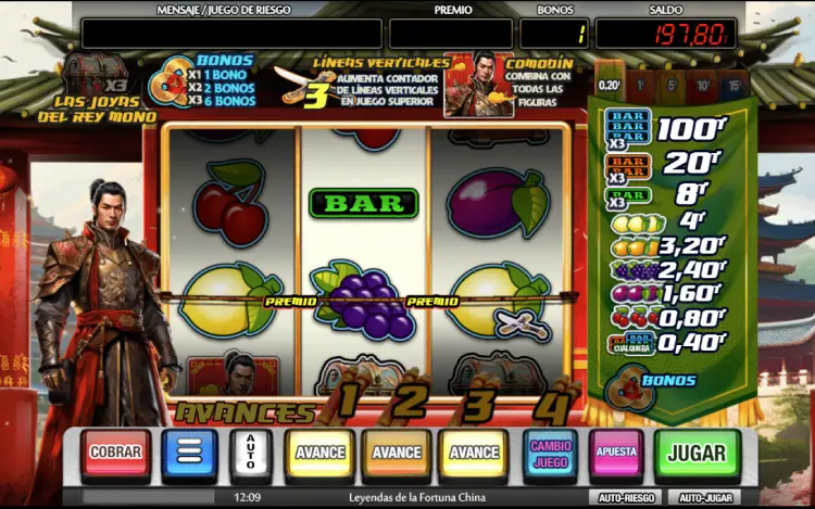 Leyendas de la Fortuna China Slot Online