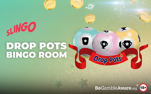 Bingo Drop Pots Room at Slingo!