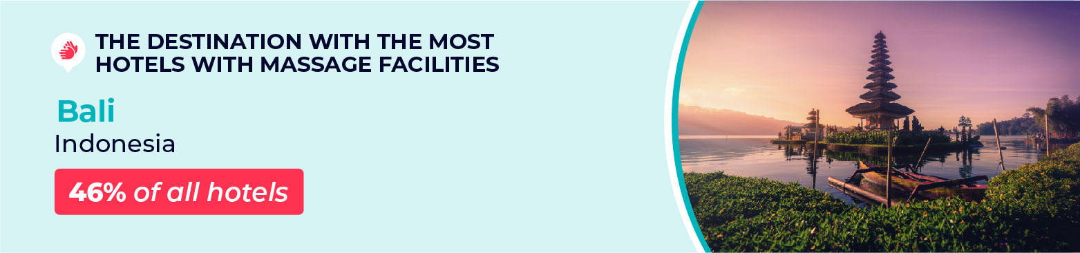 Most Massage Facilities Hotels