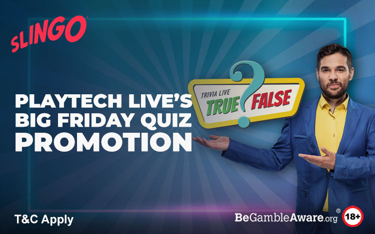 Playtech Live Big Friday Quiz Promo