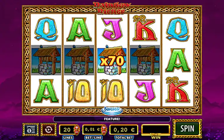 rainbow riches slot slingo