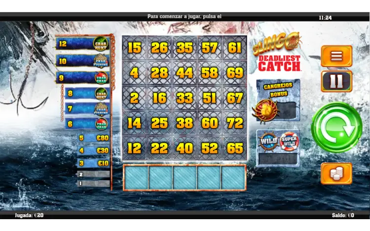 Slingo Deadliest Catch Slingo Online