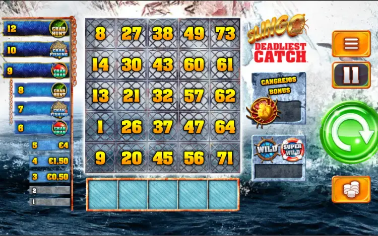 Slingo Deadliest Catch Slingo Online