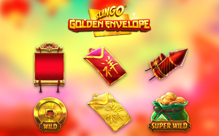 Slingo Golden Envelope Symbols