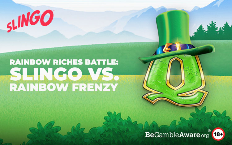 Slingo Rainbow Riches vs Rainbow Riches Rainbow Frenzy