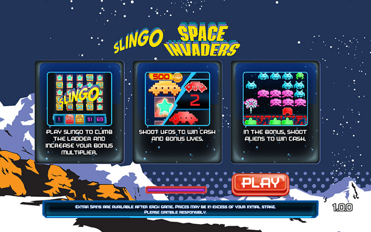 Slingo Space Invaders