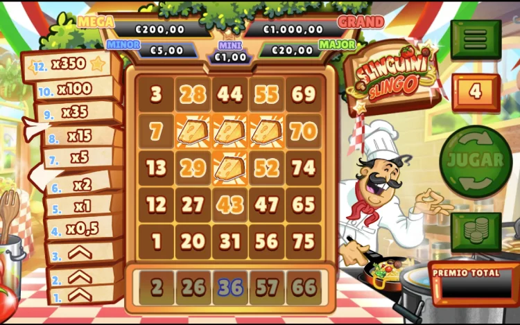 Slinguini Slingo Online