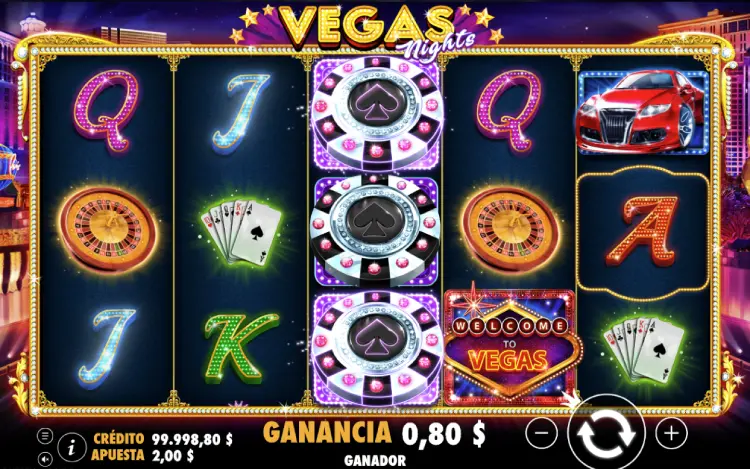 Vegas Nights Slot Online