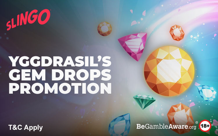 Yggdrasil's Gem Drops Promotion at Slingo