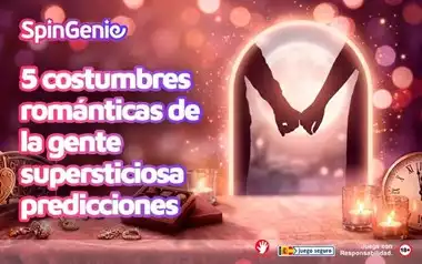 5 Costumbres Romanticas de la Gente Supersticiosa