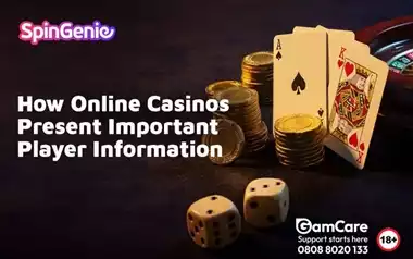 How-Online-Casinos-Present-Important-Player-Information