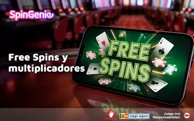 free spins y multiplicadores